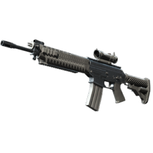 SG 553 | Damascus Steel