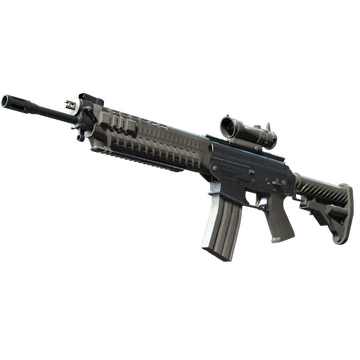 SG 553 | Damascus Steel