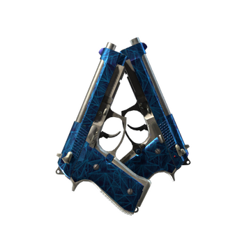 Dual Berettas | Cobalt Quartz