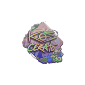 Sticker | KSCERATO (Holo) | Rio 2022