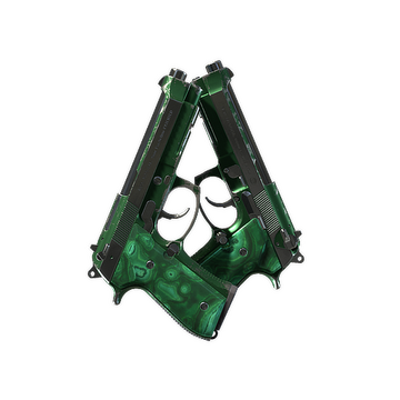 Dual Berettas | Polished Malachite