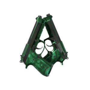 Dual Berettas | Polished Malachite