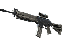 SG 553 | Damascus Steel